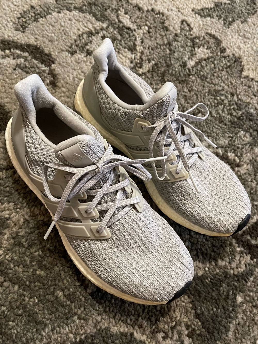 Adidas Ultra Boost Grey Mens 8.5
